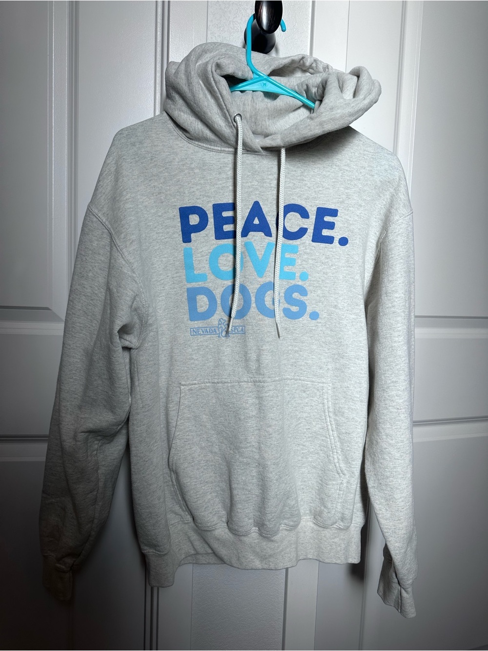 Peace. Love. Dogs. unisex hoodie